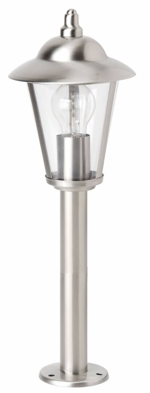 Brilliant Neil Außensockelleuchte 50cm edelstahl 1x A60, E27, 60W, geeignet  für Normallampen (nicht enthalten) IP-Schutzart: 44 - spritzwassergeschützt  ab 24,95 € | Preisvergleich bei