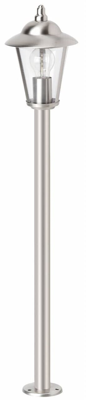 Brilliant Neil Außenstandleuchte edelstahl 1x A60, E27, 60W, geeignet für  Normallampen (nicht enthalten) IP-Schutzart: 44 - spritzwassergeschützt ab  20,85 € | Preisvergleich bei