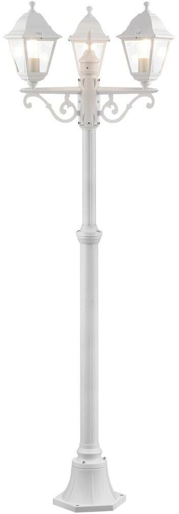 Brilliant Nissie Außenstandleuchte 3flg weiß 3x A60, E27, 60W, geeignet für  Normallampen (nicht enthalten) ab 119,99 € | Preisvergleich bei