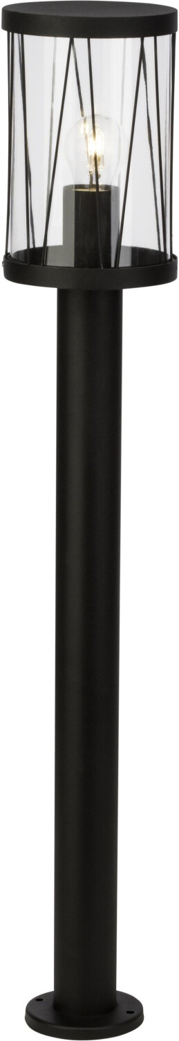 Brilliant Reed outdoor post light black matt 1x A60, E27, 60W, suitable for normal lamps (not included) IP protection class: 44 - splash-proof