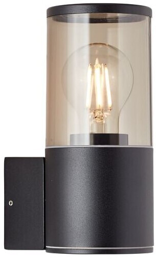 Brilliant Sergioro Außenwandleuchte geeignet schwarz enthalten) ab (nicht bei 20W, A60, 1x € Preisvergleich Normallampen für | matt E27, 26,95
