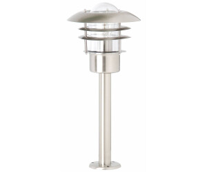 Brilliant Terrence Außensockelleuchte 50cm edelstahl 1x A60, E27, 60W,  geeignet für Normallampen (nicht enthalten) IP-Schutzart: 44 -  spritzwassergeschützt ab 26,09 € | Preisvergleich bei