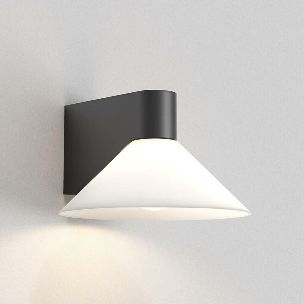 CONTINA Wandleuchte Mit G9 Sockel – Opalweißes Glas, Schwarzes Metall, 150 Cm Kabel