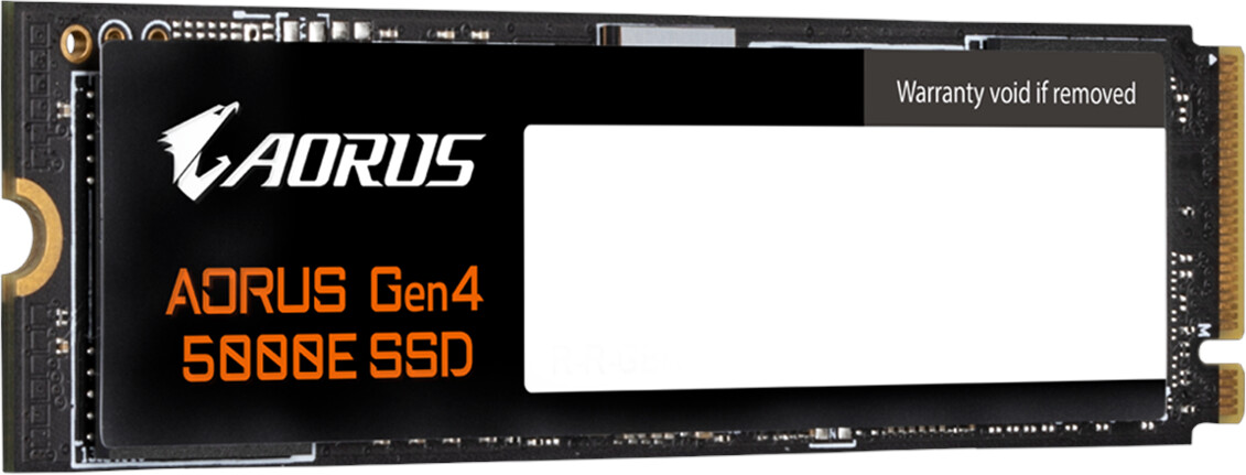 Gigabyte AORUS GEN4 5000E SSD 1TB – NVMe M.2 PCIe 4.0 Mit Bis Zu 5000 MB/s Lesegeschwindigkeit
