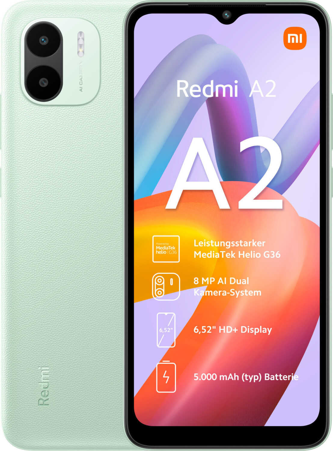 Xiaomi Redmi A2 vert