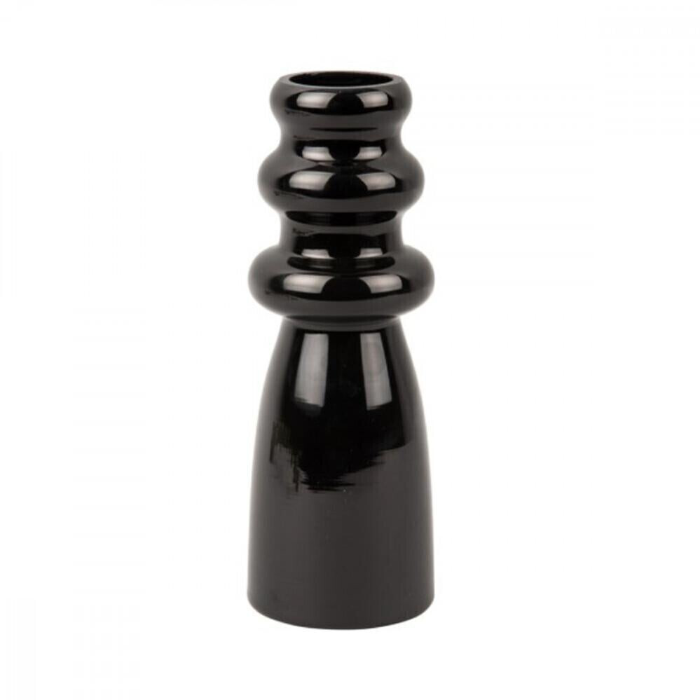 Present Time Sparkle Bottle 20,5cm Black