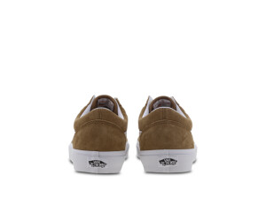 Vans old skool top white with brown sole