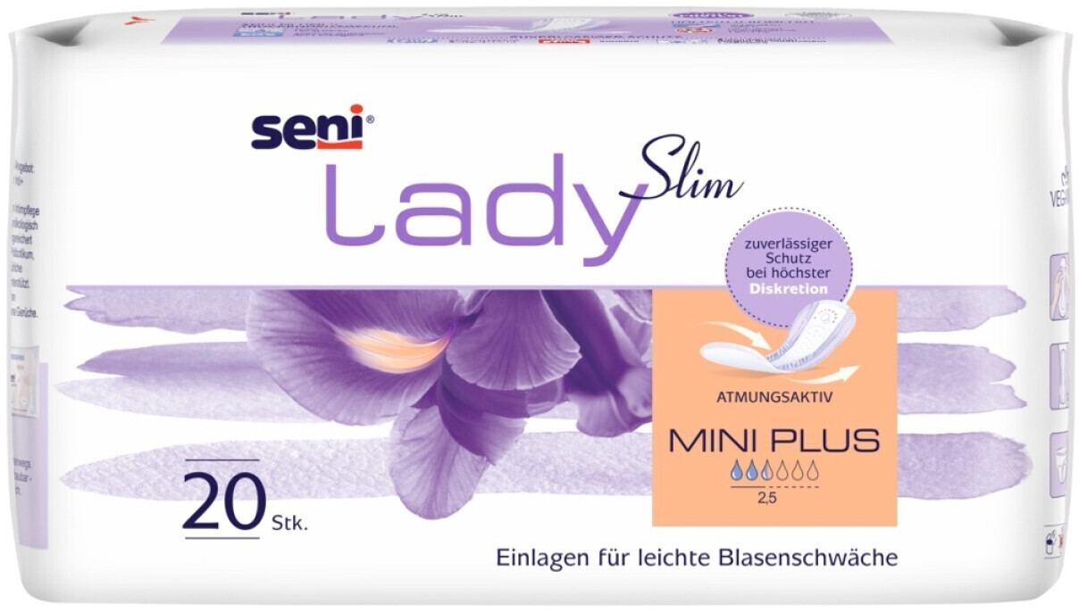 TZMO Seni Lady Slim Einlage Mini Plus (20 Stk.) ab 2,07