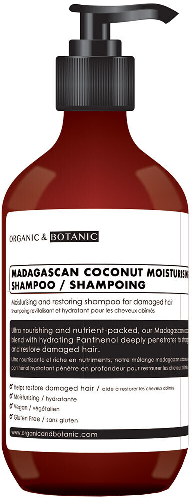 Organic & Botanic Organic&Botanic Madagascan Coconut Moisturizing Shampoo (500 ml)