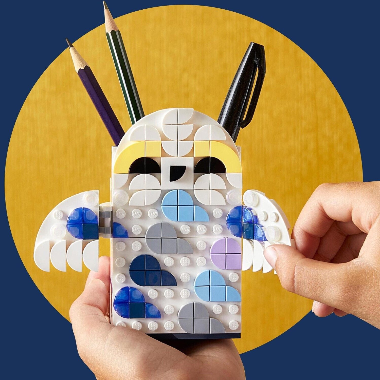 LEGO Dots Harry Potter - Porte-crayons Hedwige (41809) au meilleur prix sur