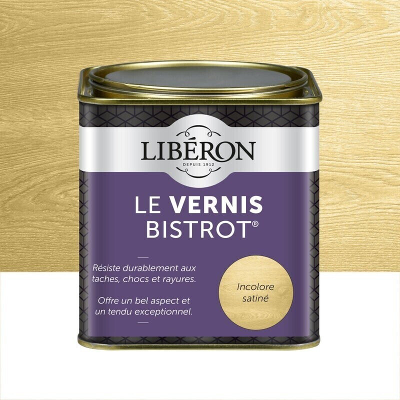 Libéron Le Vernis Bistrot 500 ml incolore satiné