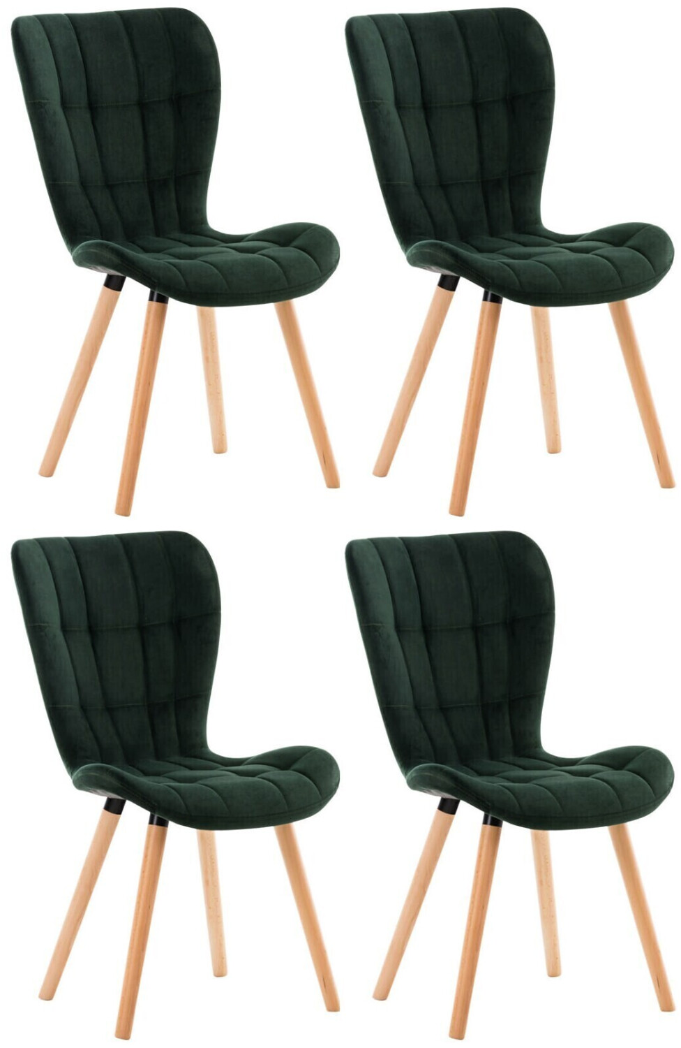 CLP Elda 4 pcs. Velvet (318383) green