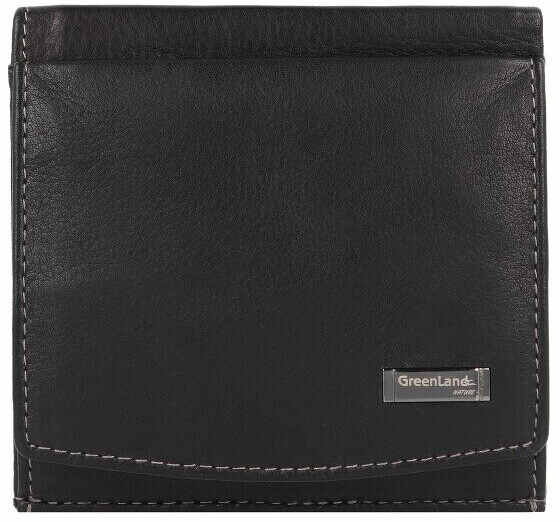 Greenland Black Nappa Wallet RFID black (3037)
