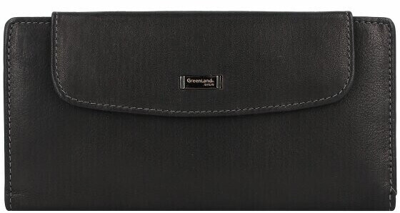 Greenland Black Nappa Wallet RFID black (3050)