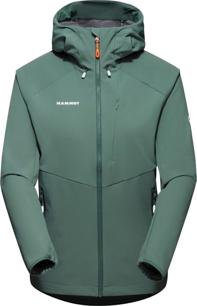 Mammut Ultimate Comfort Softshelljacke mit Kapuze Damen - deep ice