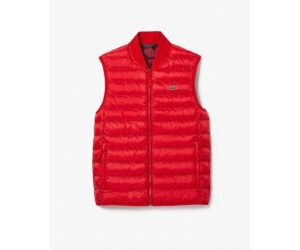 Buy Lacoste Vest BH0537 red from 88.01 Today Best Deals on