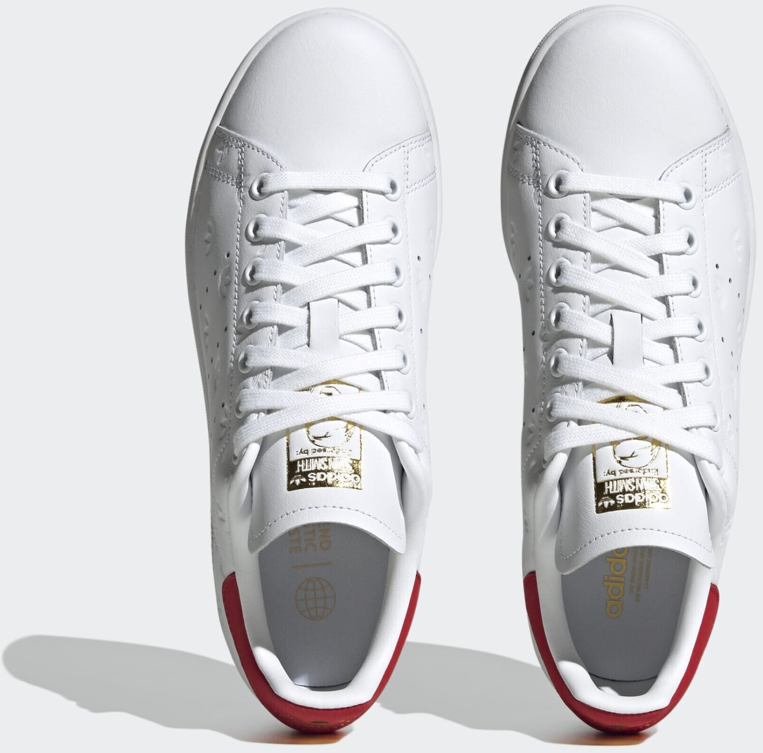 Adidas Stan Smith Women cloud white better scarlet gold metallic a