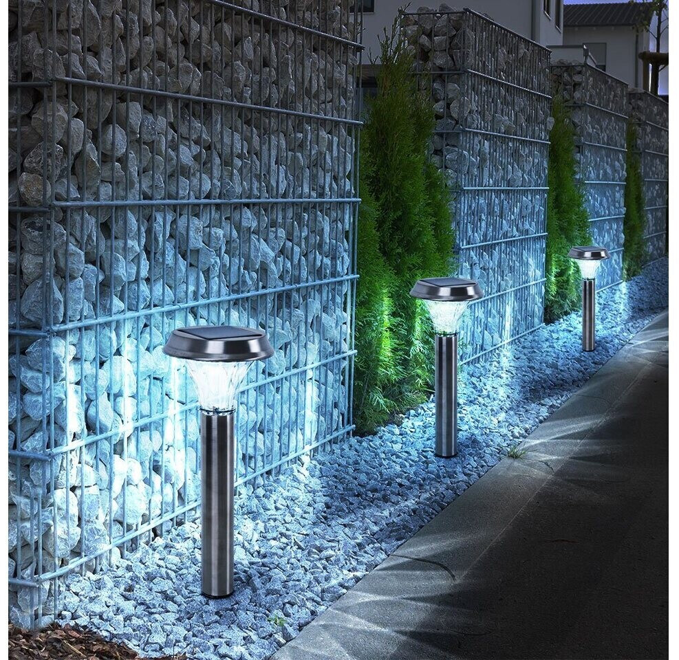 Globo Solarleuchte Edelstahl Ø18 cm, H 60 cm ab 23,90