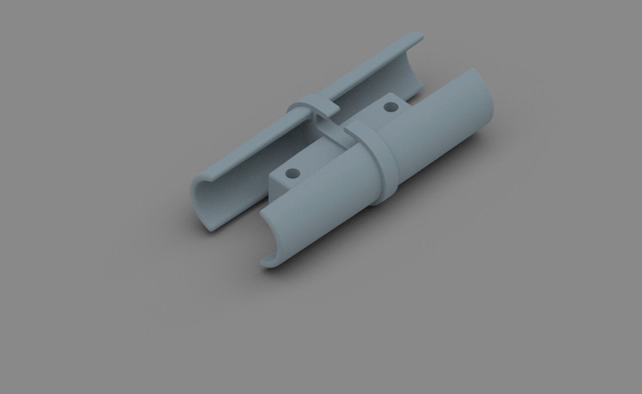 Fiamma Kit Verbindung Profil 433 - Fiamma Ersatzteil-Nr. 98658-053 - für Roof Rail