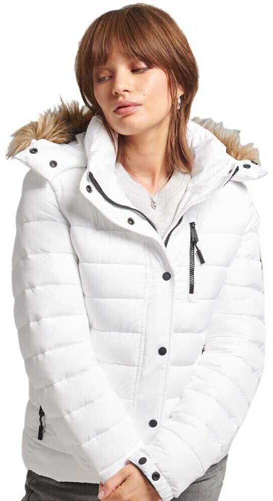 Superdry Classic Fau Fur Fuji Jacket white (W5011503A-04C)