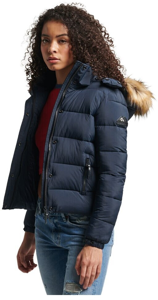 Superdry Vintage Hooded Mid Layer Short Jacket blue (W5011178A-98T)