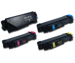 Print-Klex Kompatible Tonerkartusche Für Kyocera TK-5140C Cyan – 5.000 Seiten, Office Pro Serie