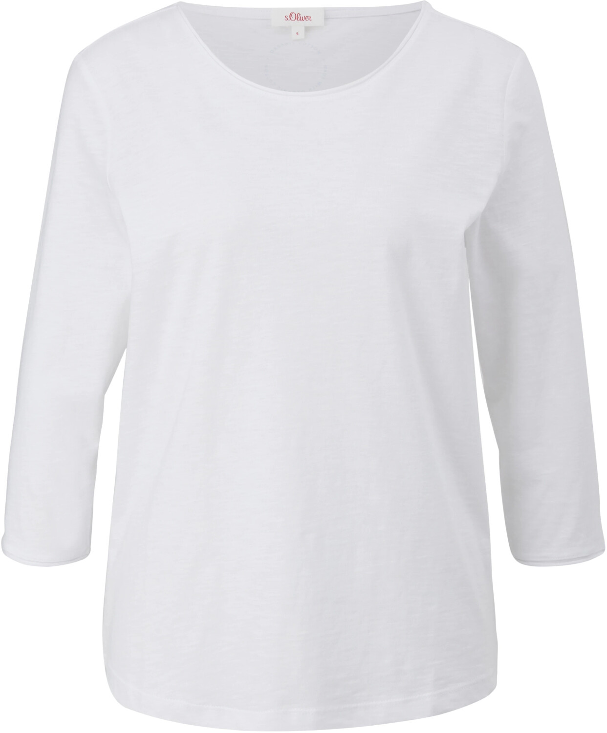 Sehr beliebtes Standardprodukt S.Oliver T-Shirt aus Baumwolle € bei | (2112026.0100) Preisvergleich weiß 16,99 ab