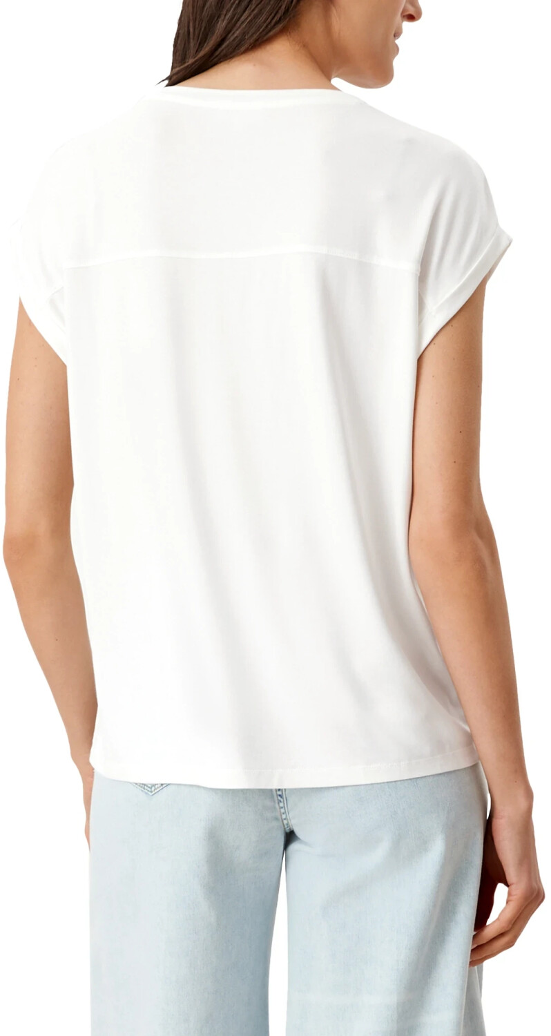 S.Oliver T-Shirt mit Metallic-Statement-Print (2115800.02D0) creme ab 21,28  € | Preisvergleich bei
