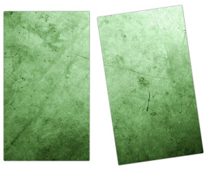 Wallario Herdabdeckplatte Aus Glas 60x52cm - Motiv Mohnblumenwiese Bei Sonnenuntergang