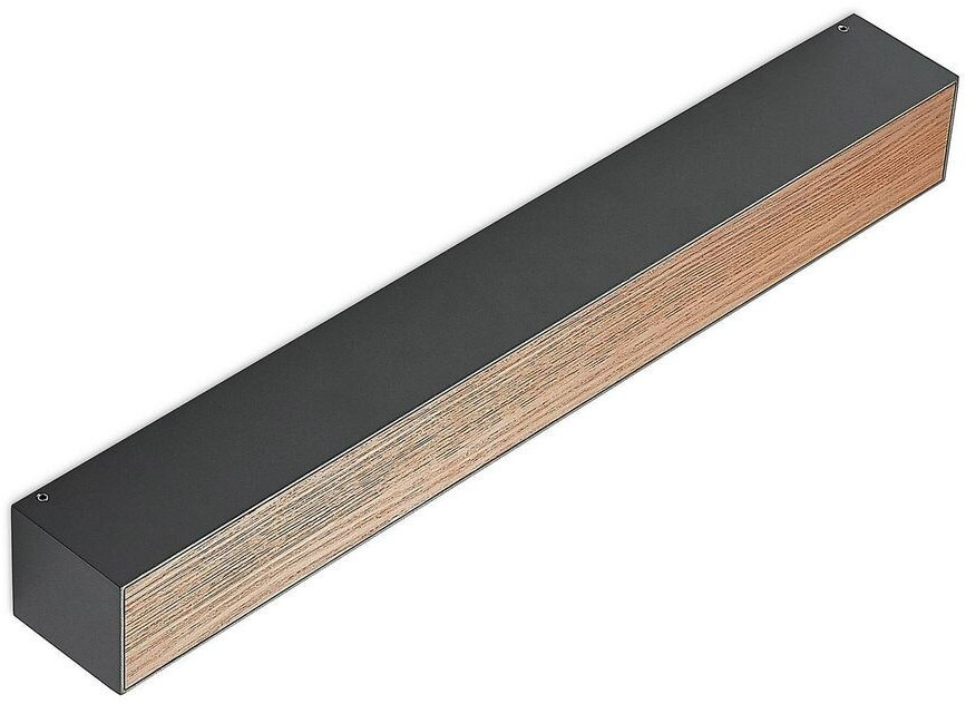 Arcchio Lengo LED wall lamp CCT, 50cm, 1-bulb. Wood