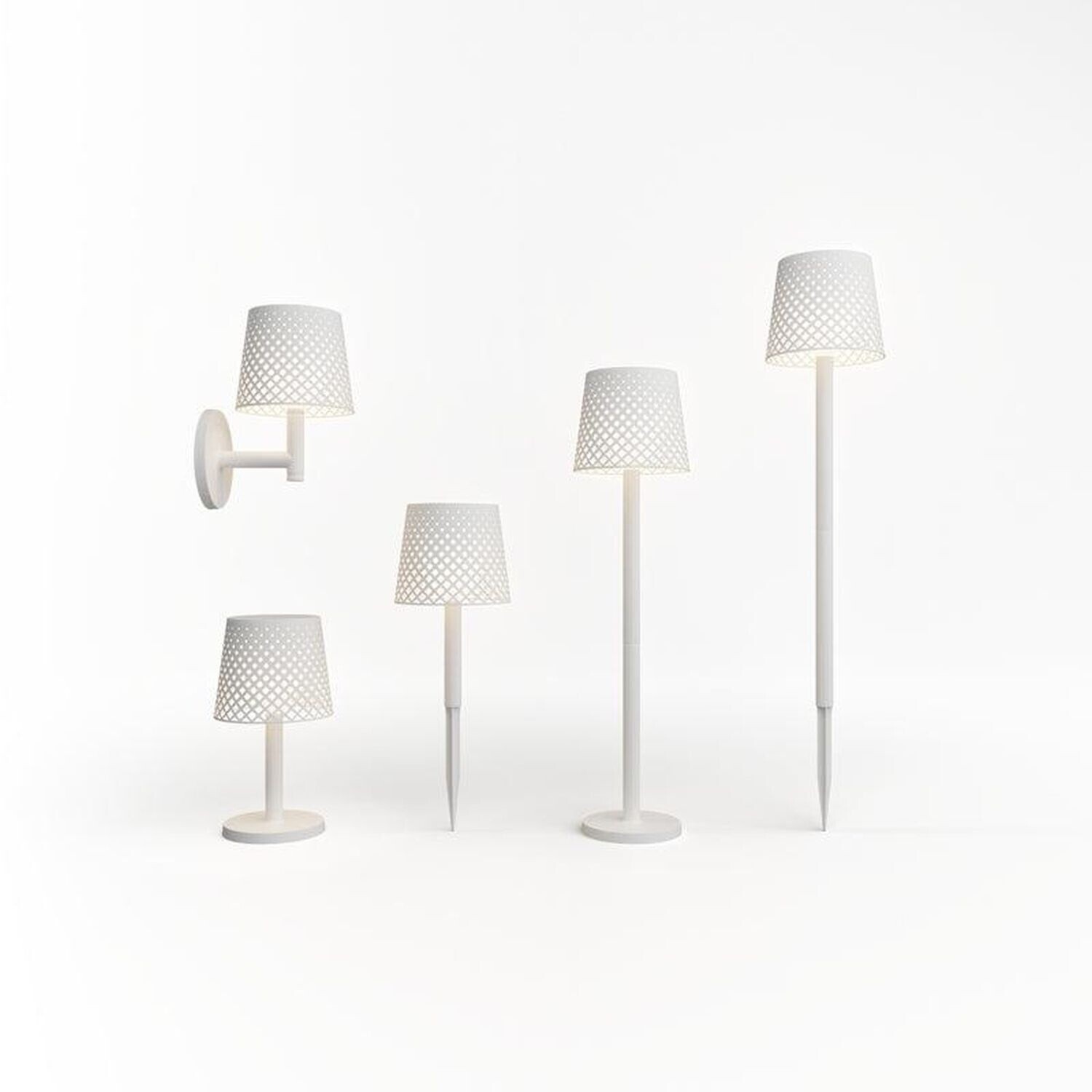 Newgarden Greta LED solar light, white