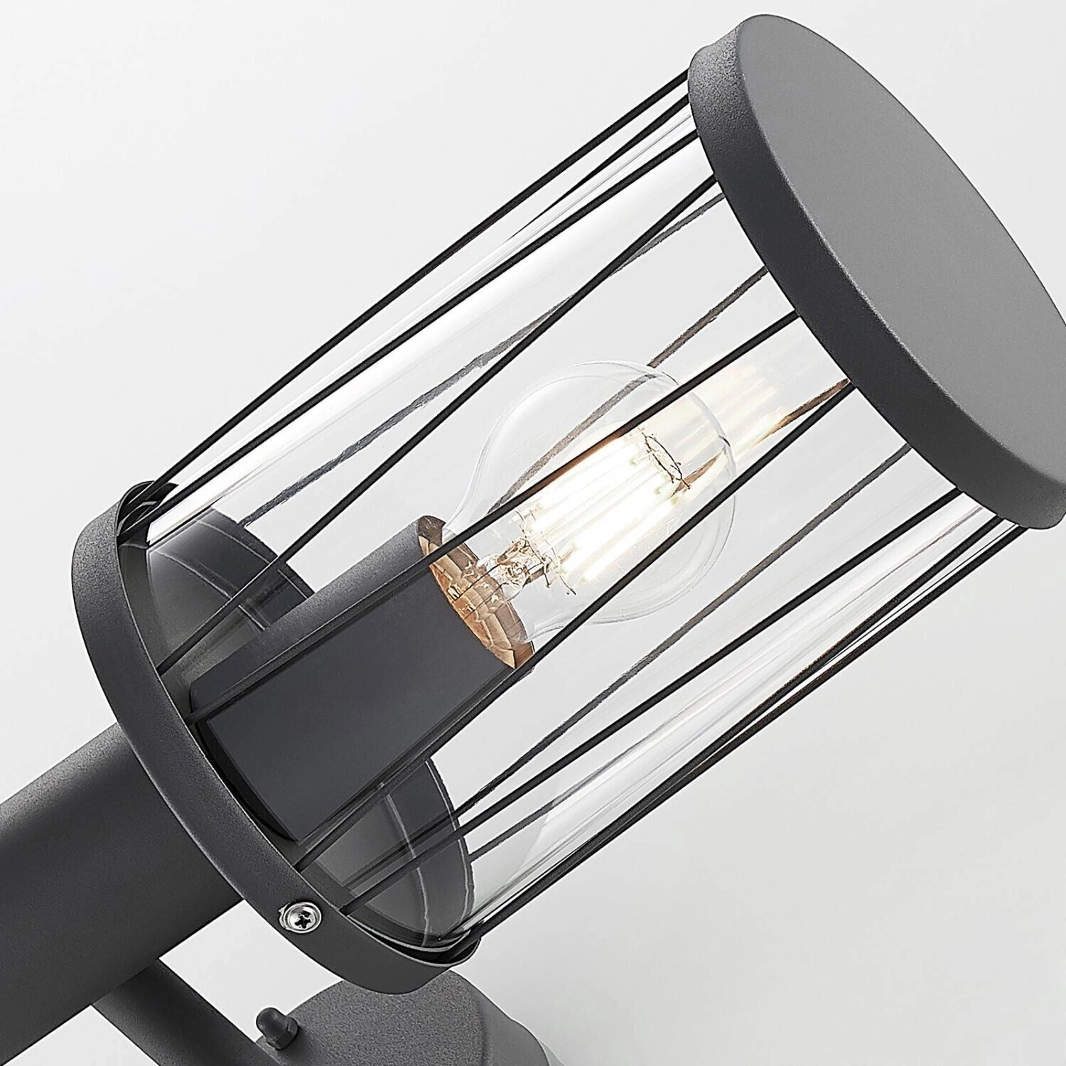 Lindby Yonan outdoor wall lamp with sensor