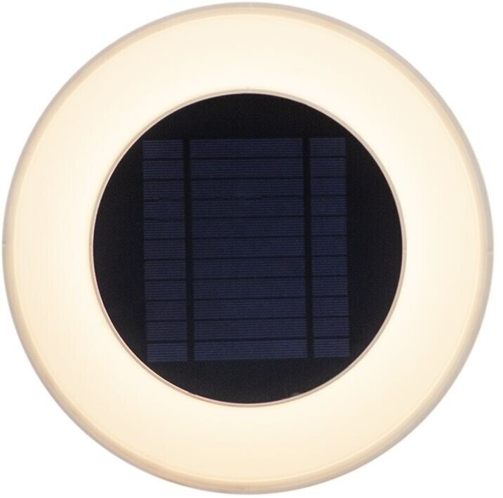 Newgarden Wally LED solar wall light, Ø 27 cm