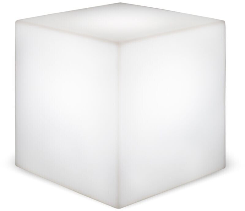Newgarden Solar lamp Cuby Cube, height 20 cm