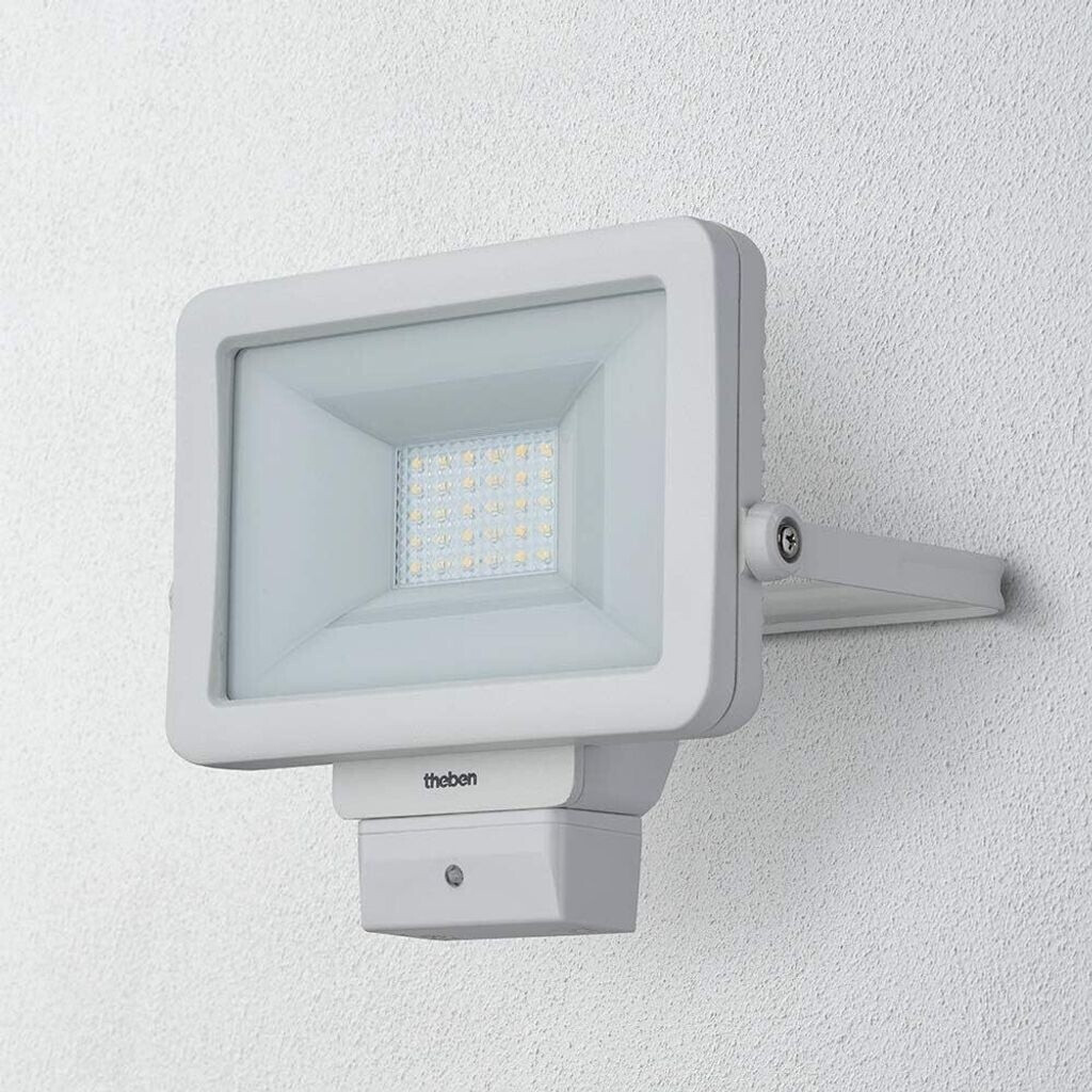 Theben TheLeda B20L LED outdoor spotlight, white