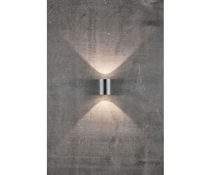 Nordlux LED-Außenwandleuchte Canto 2, 10 cm, ab Preisvergleich 58,40 € edelstahl | F bei