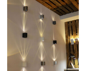 Nordlux LED-Außenwandleuchte Canto 2, 10 cm, edelstahl F ab 58,40 € |  Preisvergleich bei