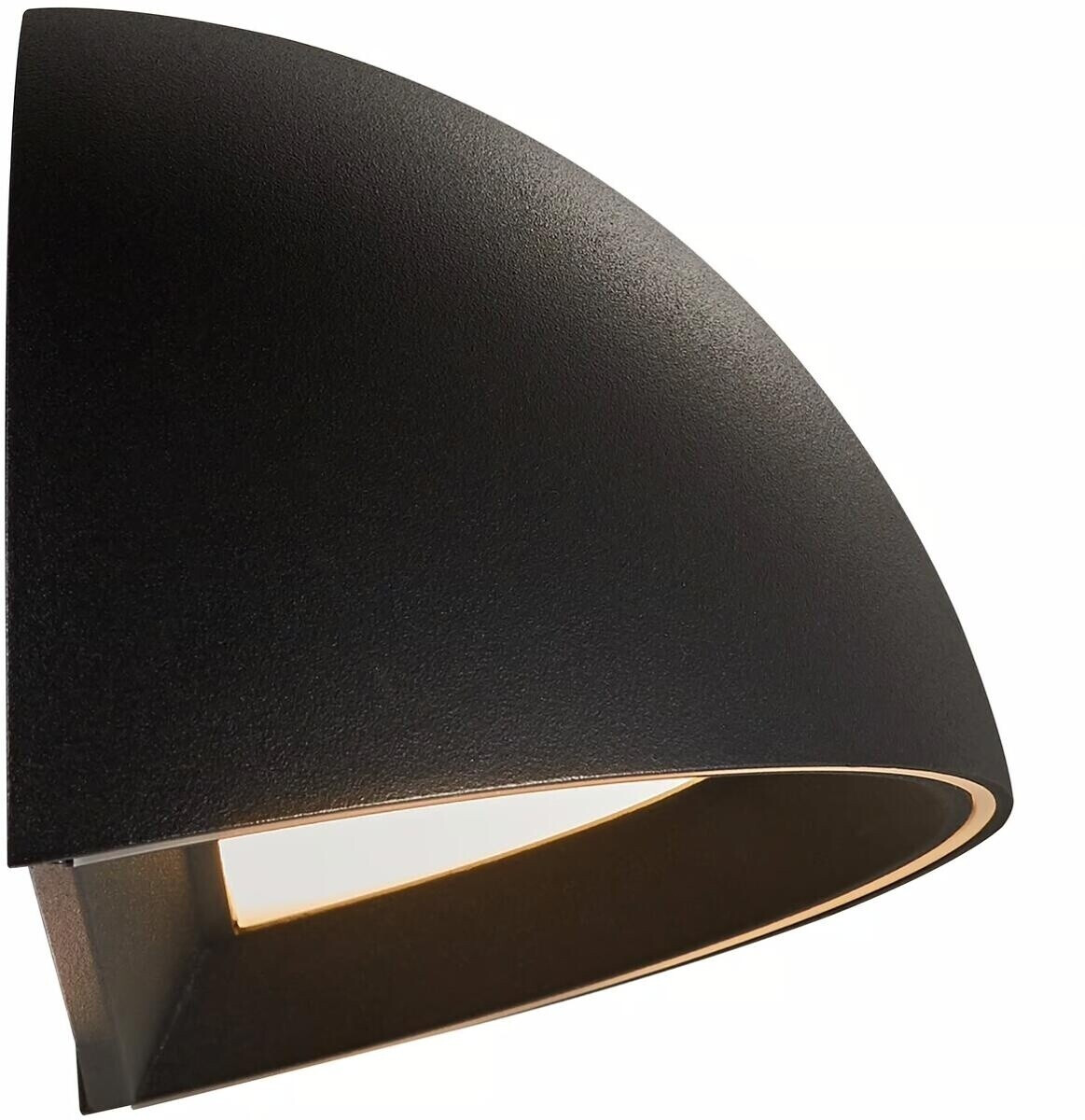 Nordlux Arcus Smart LED outdoor wall light, black