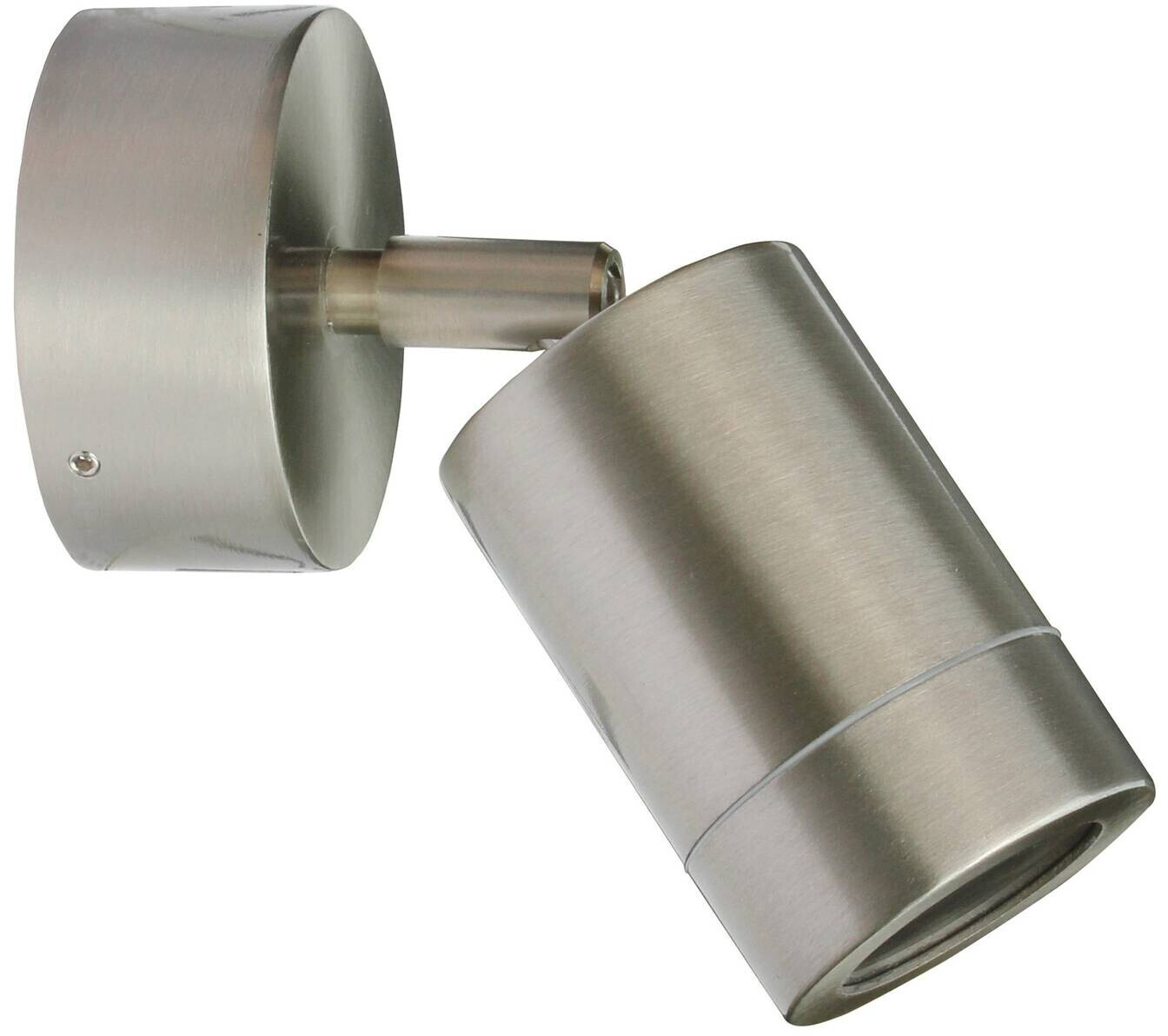 Lindby Myan outdoor wall light, 1-flame, V4A, swivelling