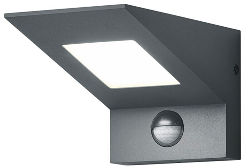 Trio LED outdoor wall light Nelson, with sensor