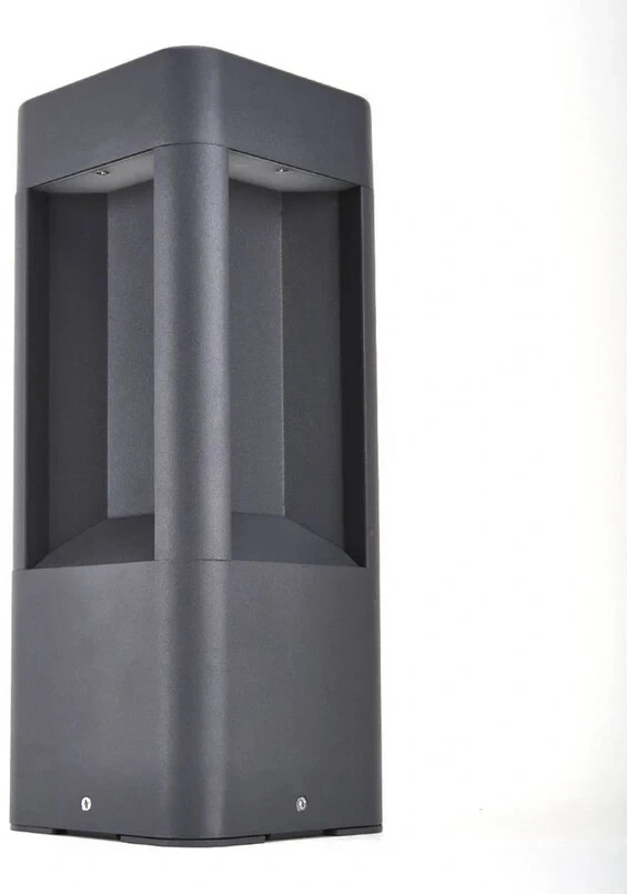 Lucande Annika LED pillar light made of aluminium, 30 cm