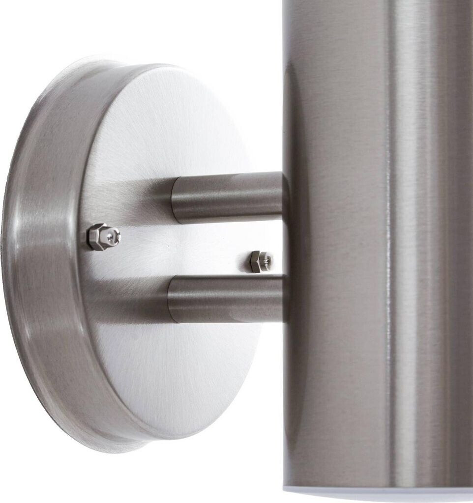 Lindby Kristof - Sensor outdoor wall light made of stainless steel