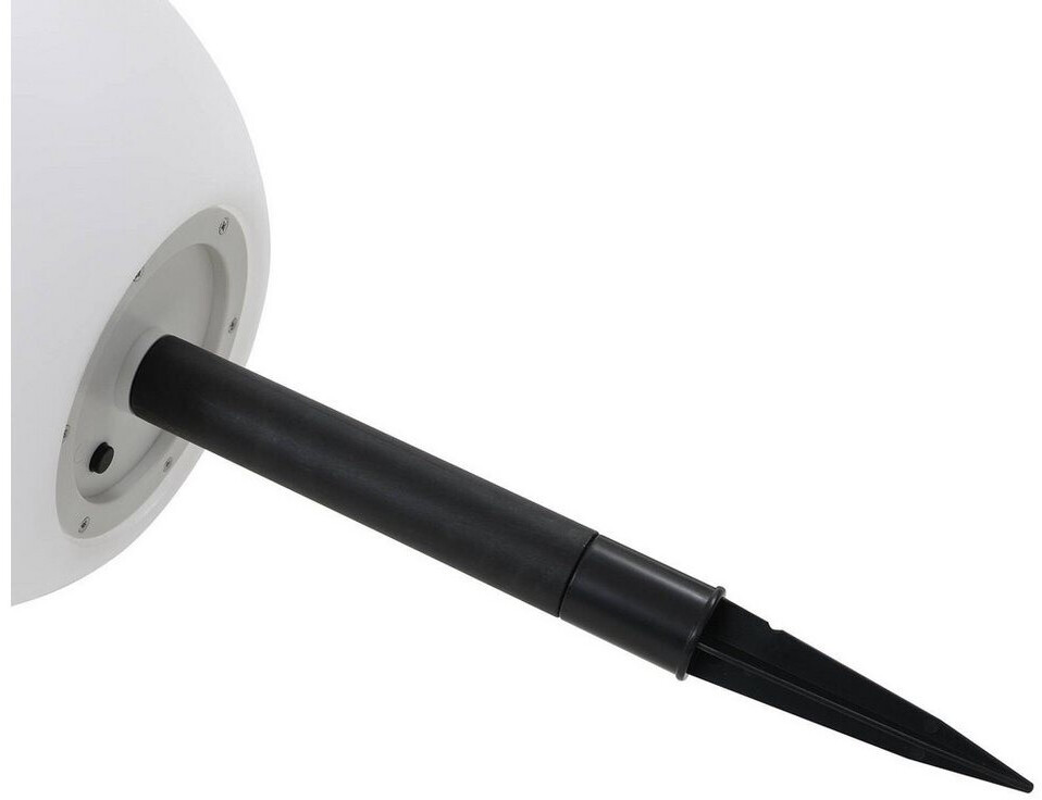 Lindby Lago solar ball with LED and ground spike
