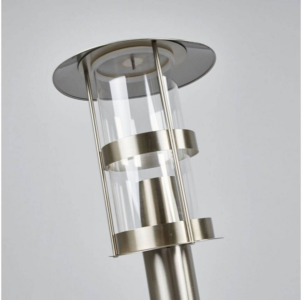 Lindby Stainless steel path lamp Noemi for outdoors