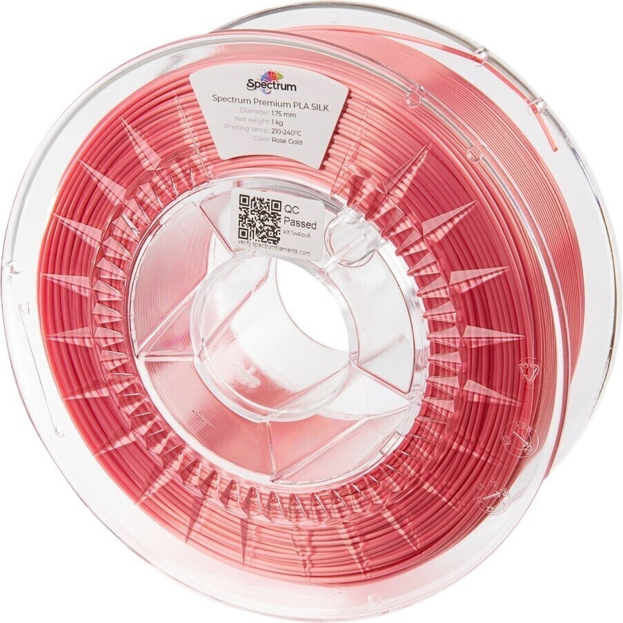 Spectrum 3D Filament PLA Silk 1,75mm Rose Gold Gold 1kg
