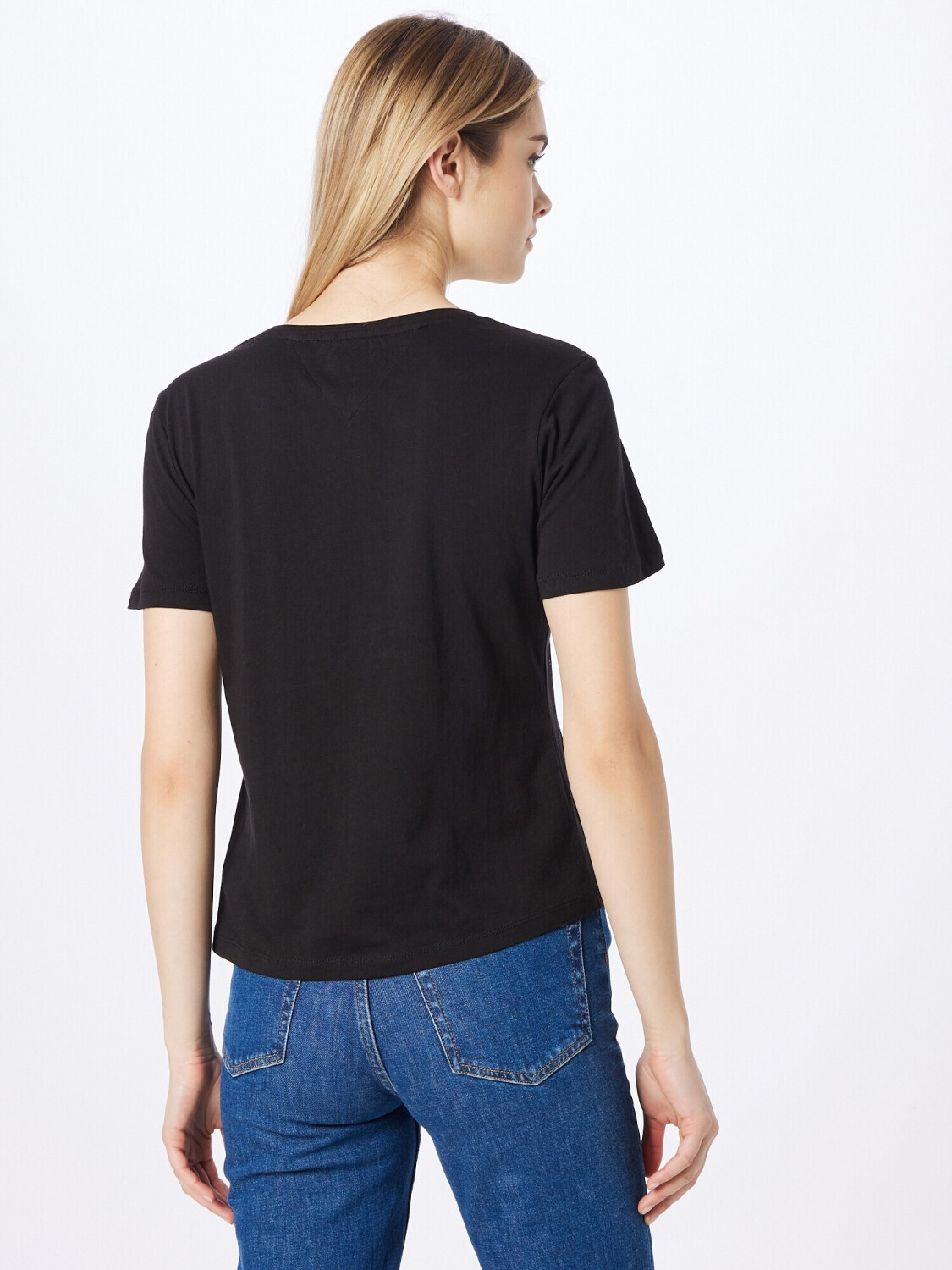 Tommy Hilfiger Slim Soft Short Sleeve V-Neck T-shirt black (DW0DW14617-BDS)