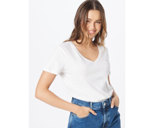 Tommy Hilfiger Slim Soft Short Sleeve V-Neck T-shirt white (DW0DW14617-YBR)  ab 19,99 € | Preisvergleich bei