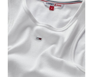 (DW0DW14875-YBR) | 17,91 € Hilfiger bei Preisvergleich white ab Tommy Sleeveless Essential Rib T-shirt