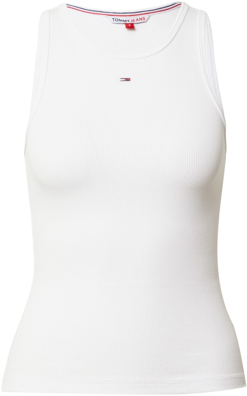 Tommy Hilfiger Essential Rib Sleeveless T-shirt white (DW0DW14875-YBR)