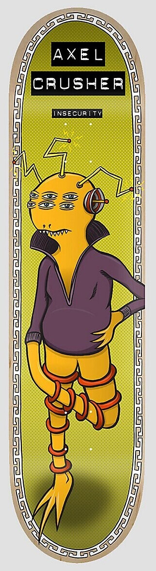 Toy Machine Insecurity Series 8.5\" Skateboard Deck cruysbergh Gr. Uni"